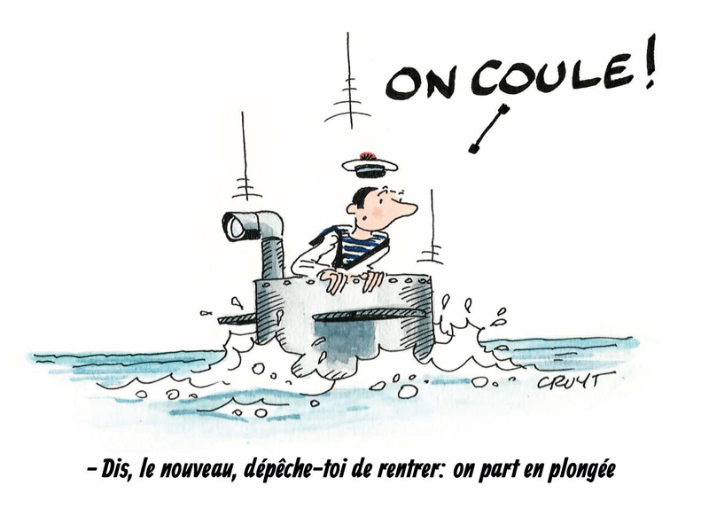 cartoon on coule