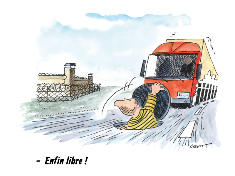 evade de justesse