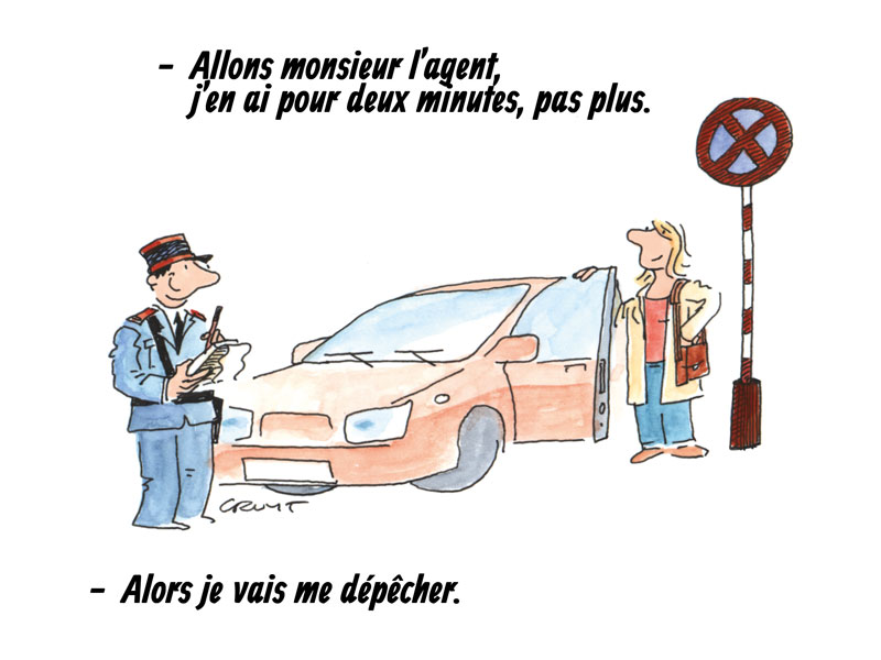 arret juste deux minutes