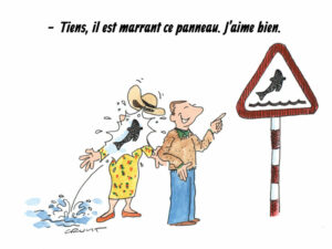 attention saut de poisson